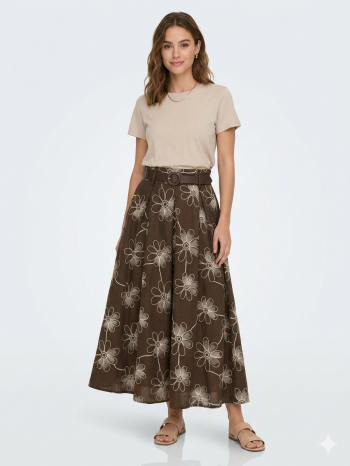 Chocolate Petal Skirt
